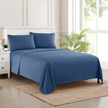 King Size Sheets - Breathable Luxury Bed Sheets wi