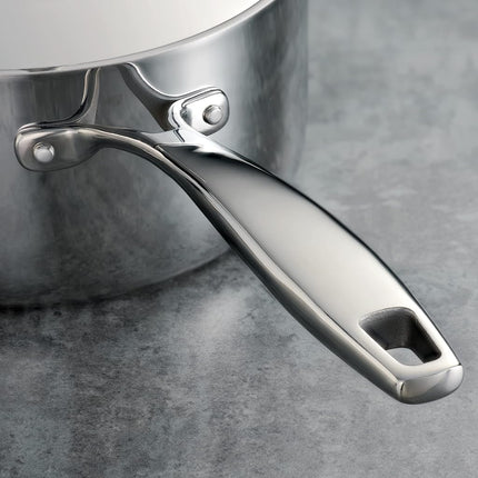 Tramontina 3 Qt Stainless Steel Sauce Pan with Lid 3 Ply Covered 80116/023DS