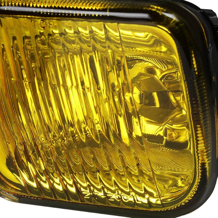 DNA MOTORING FL-HC96-AM Front Bumper Fog Light Driver & Passenger Side Enhance visibility [Compatible with 96-98 Honda Civic]