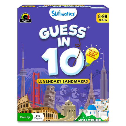 Skillmatics Guess in 10 Legendary Landmarks – Educ