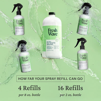 Fresh Wave – Désodorisant en aérosol et recharge de désodorisant, 946 ml