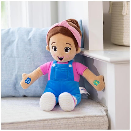 Ms. Rachel Official Speak & Sing Doll, 16” Tall Interactive Toy with 4 Songs & 16+ Phrases, Toddler Toys for Girls & Boys Ages 6 Months to 3+ Years, Pink