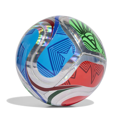 Adidas Unisex-Adult World Cup Training Foil Soccer Ball, Multicoloured/White/Team Royal Blue/Solar Blue, 5
