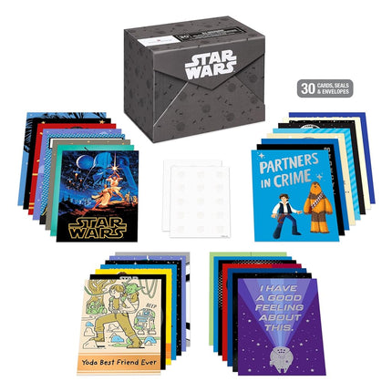 American Greetings Star Wars All Occasion Deluxe Boxed Card Assortment with Envelopes (30-Count)