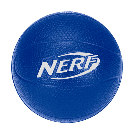 Nerf Mini Over The Door Basketball Hoop - Nerfoop Indoor Game Set for Kids - Toy Foam Basketball With Hoop - Great for Bedroom - Blue