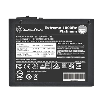 Silverstone Technology Extreme 1000Rz Platinum 1000W SFX 4.1 Power Supply, SST-EX1000R-PM