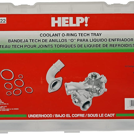 Dorman 80022 Coolant O-Ring Tech Tray, 60 Piece