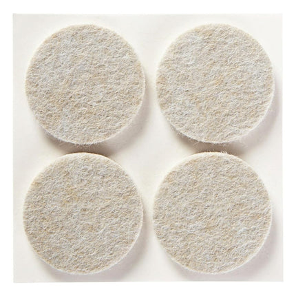 Scotch Mounting, Fastening & Surface Protection SP803-NA Scotch Felt Pads, Value Pack, 12, Beige