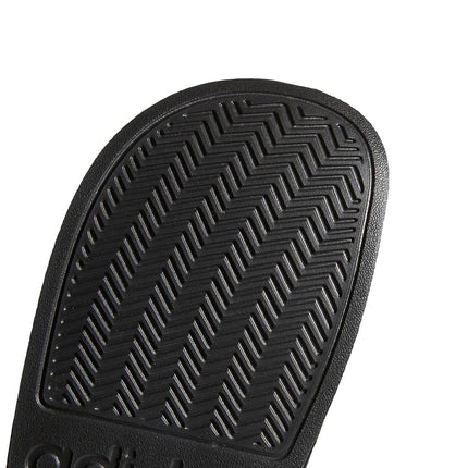 adidas Unisex Adilette Shower Slides, Black White Black, 13.5 UK