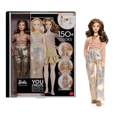 Barbie Basics You Create Neutral Kit 003 Doll and Fashions
