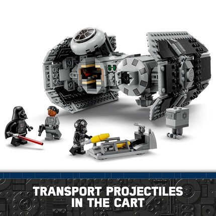 LEGO Star Wars 75347 TIE Bomber Building Toy - Starship Model incl. a Gonk Droid Figure & Darth Vader Minifigure with a Lightsaber - Gift for 9+ Year Old Boys