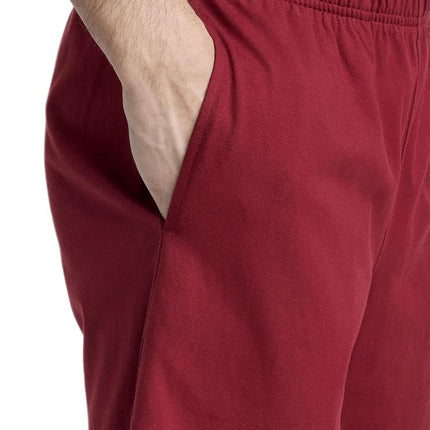 Champion Men's 7" & 9" Lounge Shorts, Standard Fit, Lightweight, Available in Regular and Big & Tall, Pomegranate, XX-Large Tall