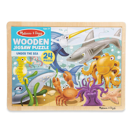 Melissa & Doug 2938 Under the Sea Jigsaw- 24 pc