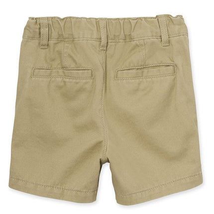 The Children's Place Short chino extensible bébé garçon et enfant, lot de 3 coloris lin, 3T