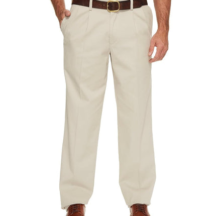 DOCKERS Men's Classic Fit Easy Khaki Pants-Pleated