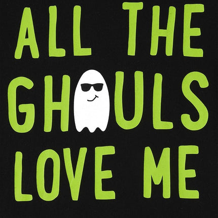 The Children's Place Boys' Long Sleeve Halloween Graphic T-Shirt, Ghouls, Medium