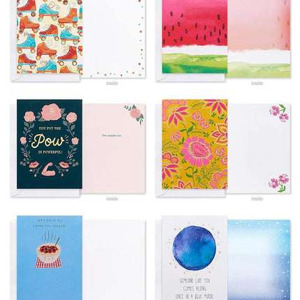 UK Greetings Multipack of 40 All Occasion Cards for Him/Her/Friend - Cheerful Designs with Keepsake Box