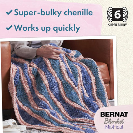 Bernat Blanket Mist-ical Phlox 2 Pack of 300g Yarn