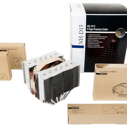 Noctua NH-D15, Quiet High-Performance Dual Tower CPU Cooler