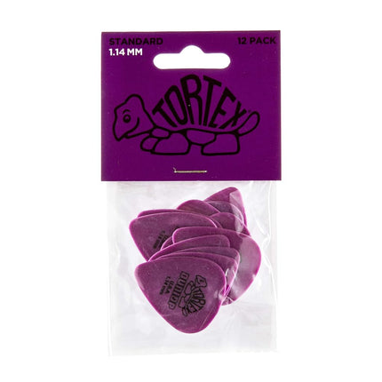 Jim Dunlop 418P1.14 Tortex Standard Player Pack (Pack of 12)