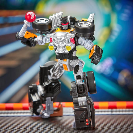 Transformers Collaborative Hot Wheels® x Transformers Bone Shakerä, Deluxe Class 5-Inch Robot Action Figure Converts to Car, Car Toys for Ages 8+
