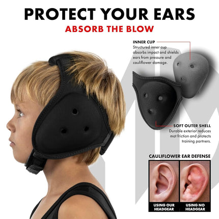 Matman Adult Dynasty Headgear (Red)