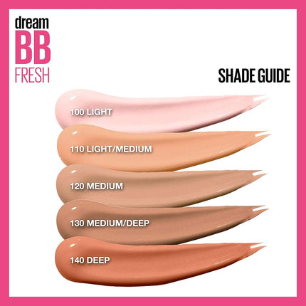Maybelline New York Dream Fresh BB Cream, Medium/Deep, 1 Fluid Ounce (Packaging may vary)