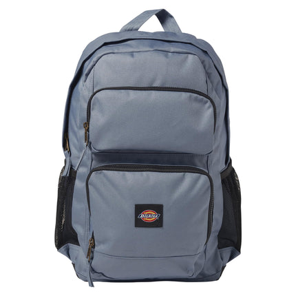 Dickies Double Pocket Backpack, Steel Blue, AL, Do
