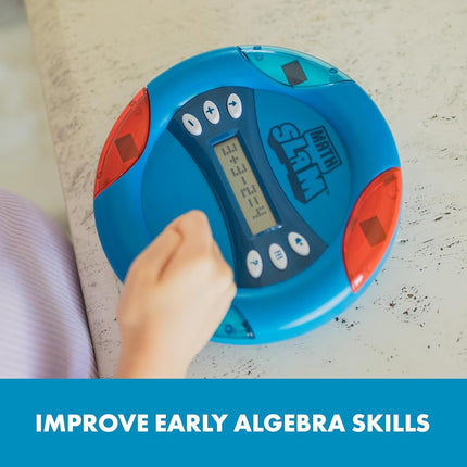 Jeu de maths numérique Math Slam d'Educational Insights, jeu de maths électronique portable pour enfants, 5 ans et plus