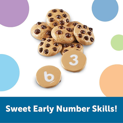 Learning Resources Smart Snacks Counting Cookies, Ages 2+, Early Maths Skills, Number Recognition and Imaginative Play, Cookie Jar Storage