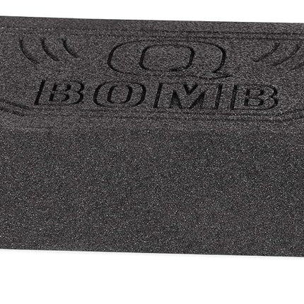 ROCKVILLE RQT10 10" Bedliner Sprayed Shallow Sealed Car/Truck Sub Box Enclosure