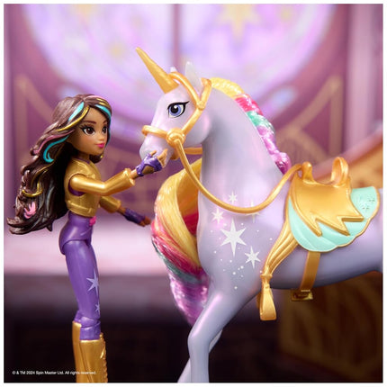 Unicorn Academy, Magic Unleashed Adventure Pack with Sophia, Ava, Ravenzella, Wildstar, Leaf and More, Dolls and Unicorn Toys for Girls Ages 4 and up