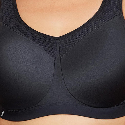 Glamorise High Impact Wonderwire Sports Underwire Bra 9066 (Women's & Women's Plus) Black