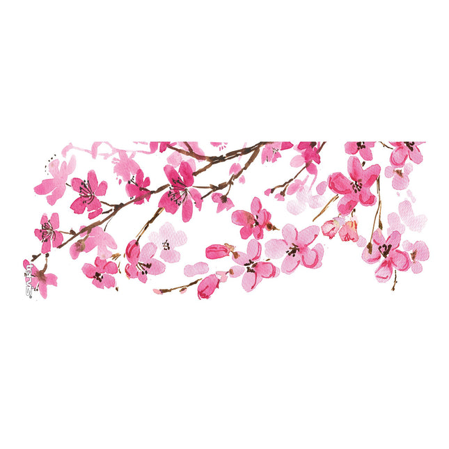 Tervis Suministros para fiesta Japanese Cherry Blossom, transparente, 473 ml