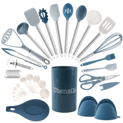 Cook with Color Silicone Cooking Utensils, Kitchen
