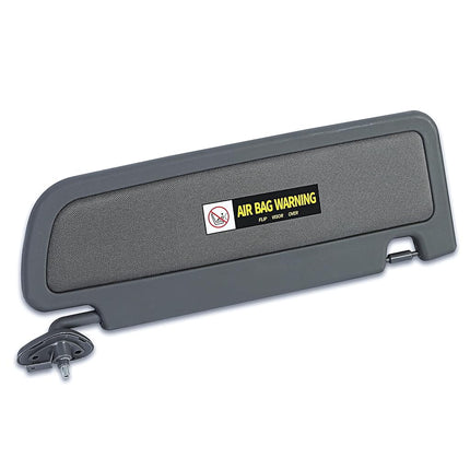 Parasol ALMULOO lado conductor compatible con Honda Civic 2006 2007 2008 2009 2010 2011 con espejo, repuesto izquierdo para 83280-SNA-A01ZA gris oscuro