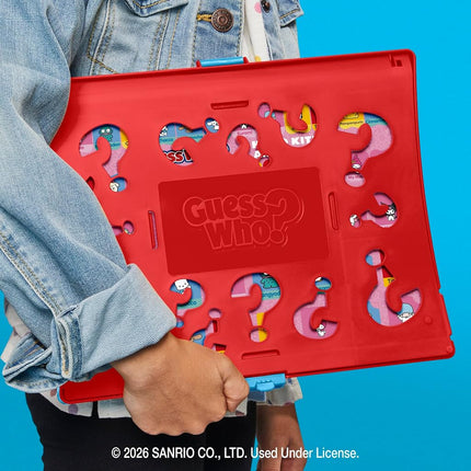 Guess Who? Hello Kitty and Friends Edition Game | Officially Licensed Sanrio Games for Kids | 2 Players | 15 Mins. | Travel Friendly | Ages 6+