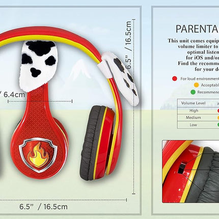 Paw Patrol Marshall Kid-Friendly Headphones