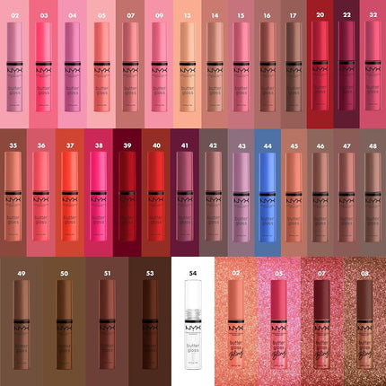 NYX PROFESSIONAL MAKEUP Butter Gloss Bling Lip Gloss, Non Sticky and Shiny Vegan Lip Makeup - She Got Money