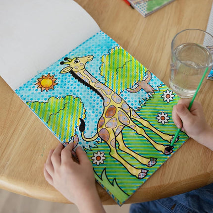 Melissa & Doug My First Paint with Water Activity Books Set - Animals, Vehicles, and Pirates - FSC Certified