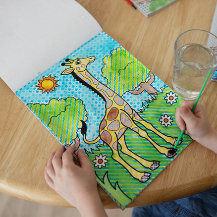 Melissa & Doug My First Paint with Water Activity Books Set - Animals, Vehicles, and Pirates - FSC Certified