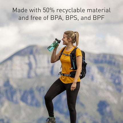 CamelBak Chute Mag BPA Free Water Bottle with Tritan Renew, 1L, Charcoal