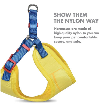 Star Wars for Pets C3PO Small Dog Harness, Yellow with D-Ring | No Pull Machine Washable Merch Costume (S), FF13160