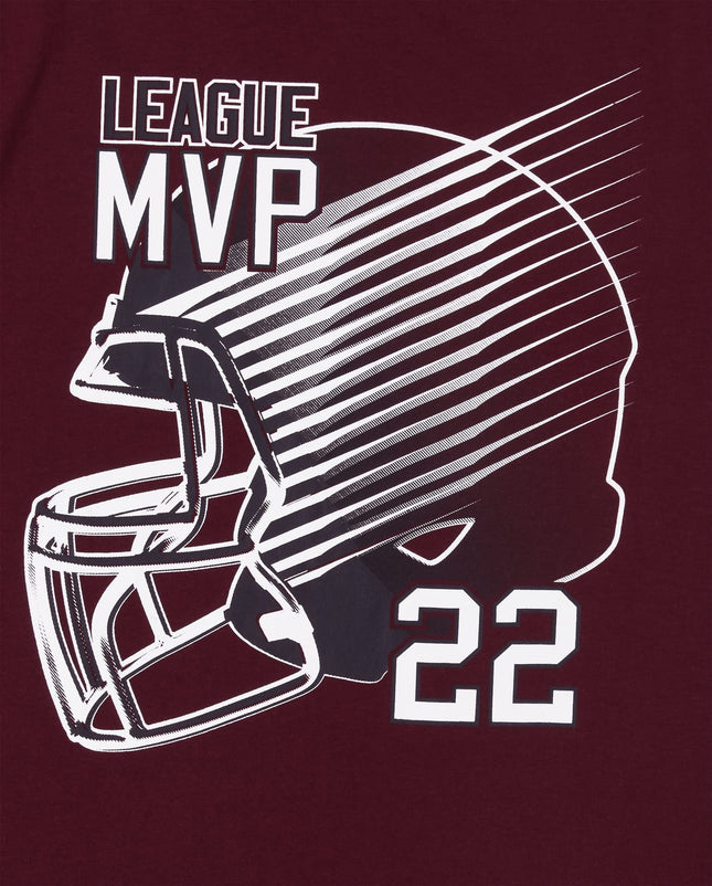 The Children's Place Pack de 2 Camisetas Gráficas de Manga Corta para Niño, Touchdown/MVP, Talla XXG