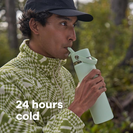 Hydro Flask Wide Flex Straw Cap Oat 32 Oz