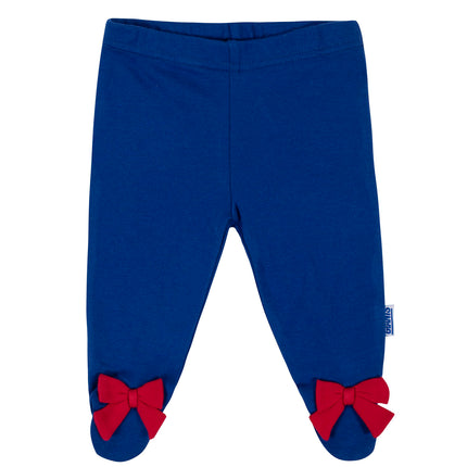 Gerber NFL New York Giants 3 Pack Bodysuit Footed Pant and Cap Registry Gift Set, white/blue New York Giants, 0-3M