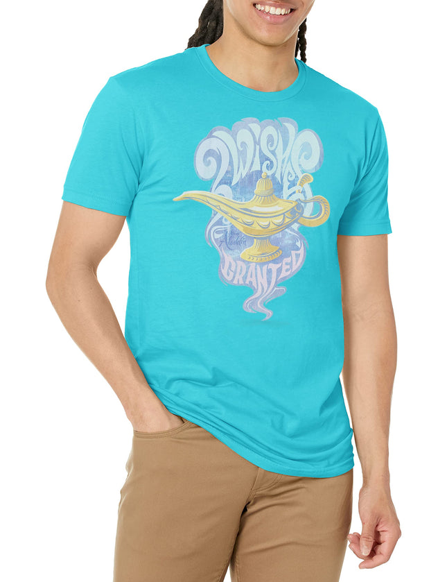 Disney Kids' Wishes Granted T-Shirt, Tahi Blue, Small