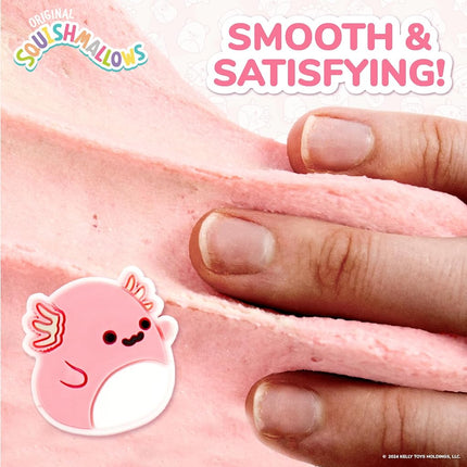 Original Squishmallows Archie The Axolotl Premium Cloud, 8 oz. Cotton Candy Scented with 3 Fun Add Ins, Great 6 Year Old Toys, Super Soft Sludge Toy
