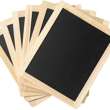 Plaid Enterprises Double Sided Framed Chalkboard, 6 Pack
