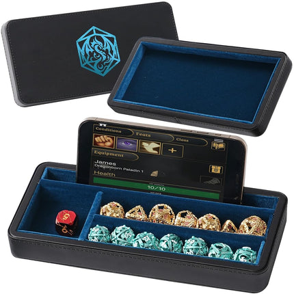 Soar Forge Sanctum Dice Box - Premium Case & Tray 